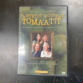 Paistetut vihreät tomaatit DVD (VG/M-) -draama-